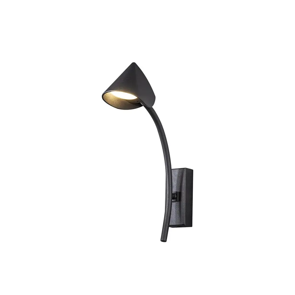 black hooded spotlight