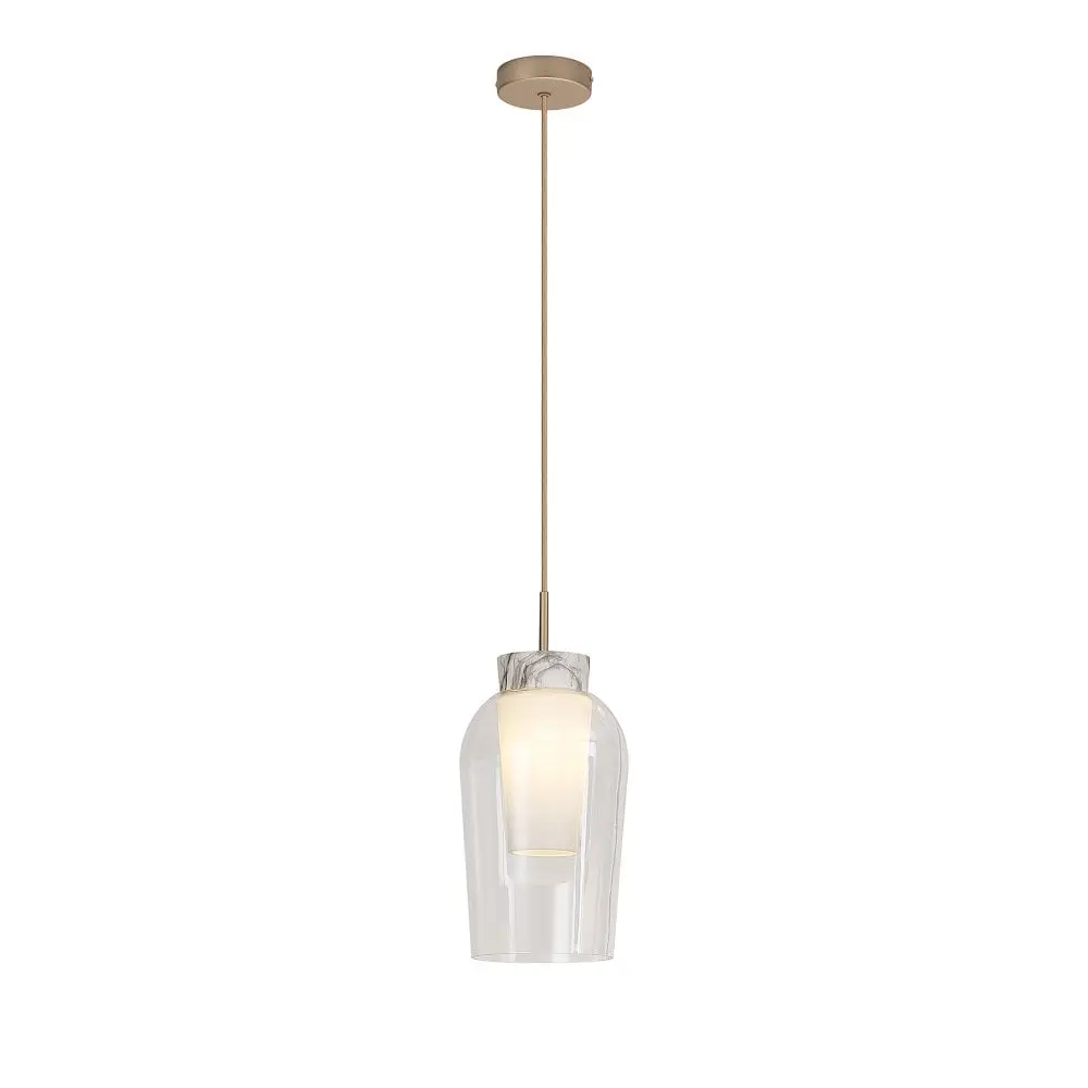 hanging white ceiling light