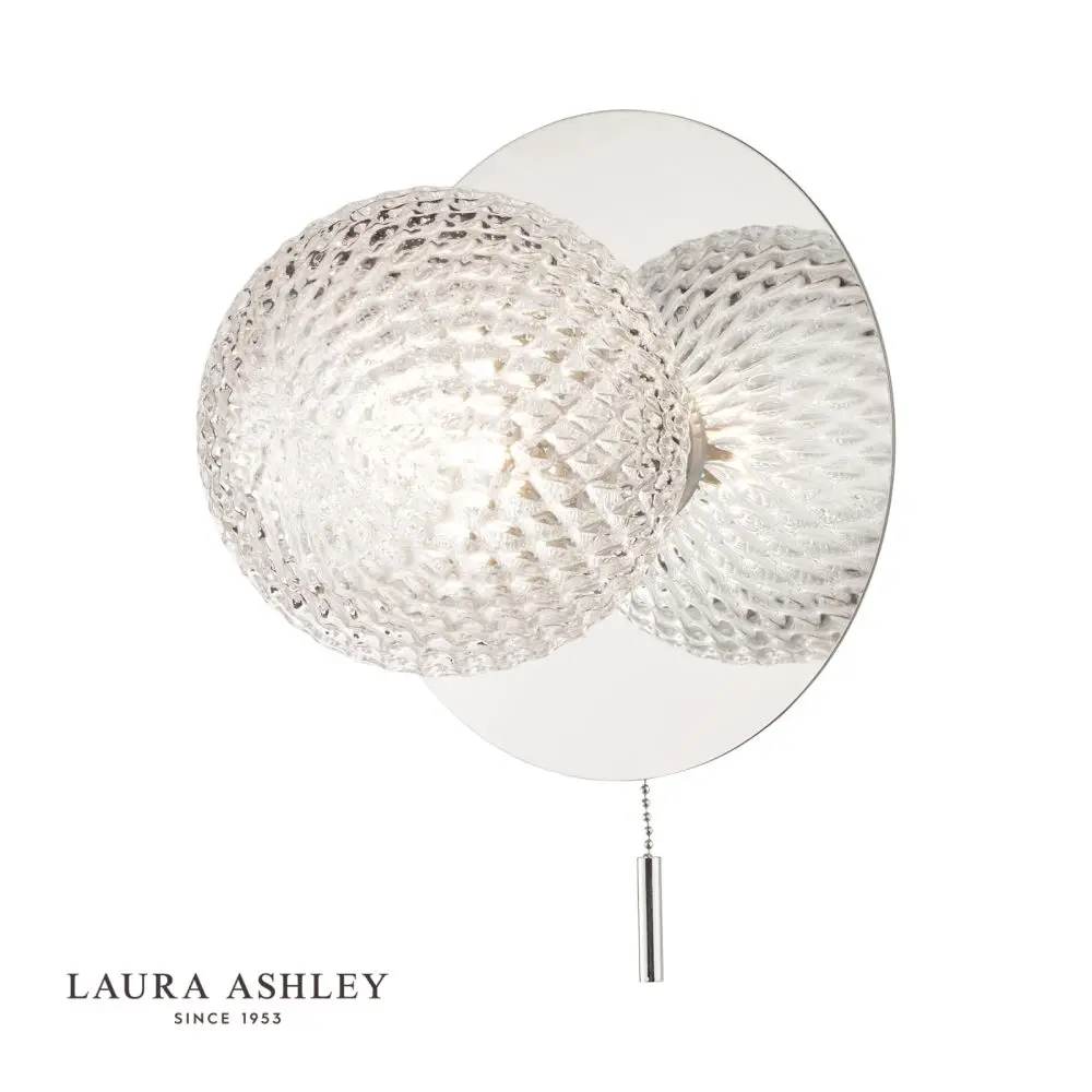 silver round light